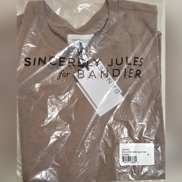 Sincerely Jules For Bandier Tee Shirt Cotton Tee - Picture 4 of 5